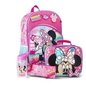Pink Backpack Set for Kids
